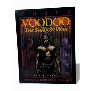 Gurps Voodoo: The Shadow War Carella, C. J. By Steve Jackson Games